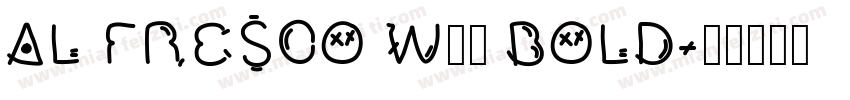 Al Fresco W00 Bold字体转换